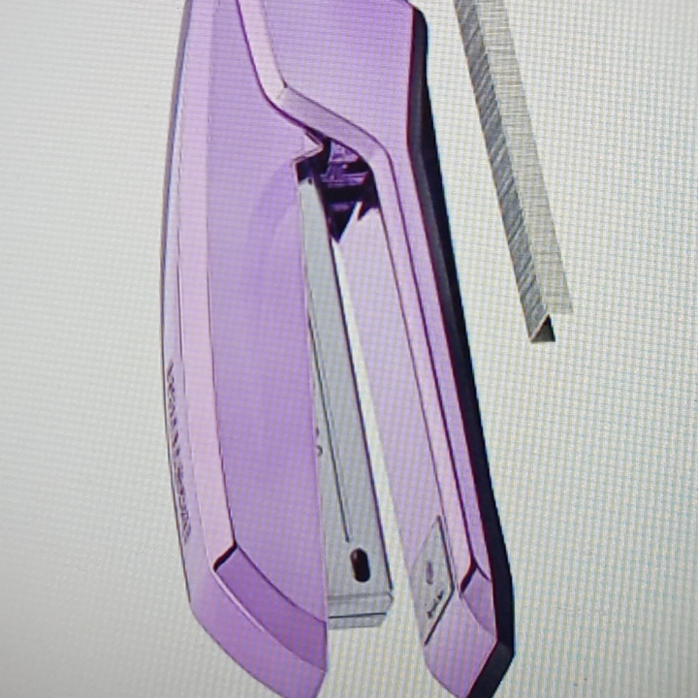 Fab and useful 3 in 1  puple  metallic stapler NWT!